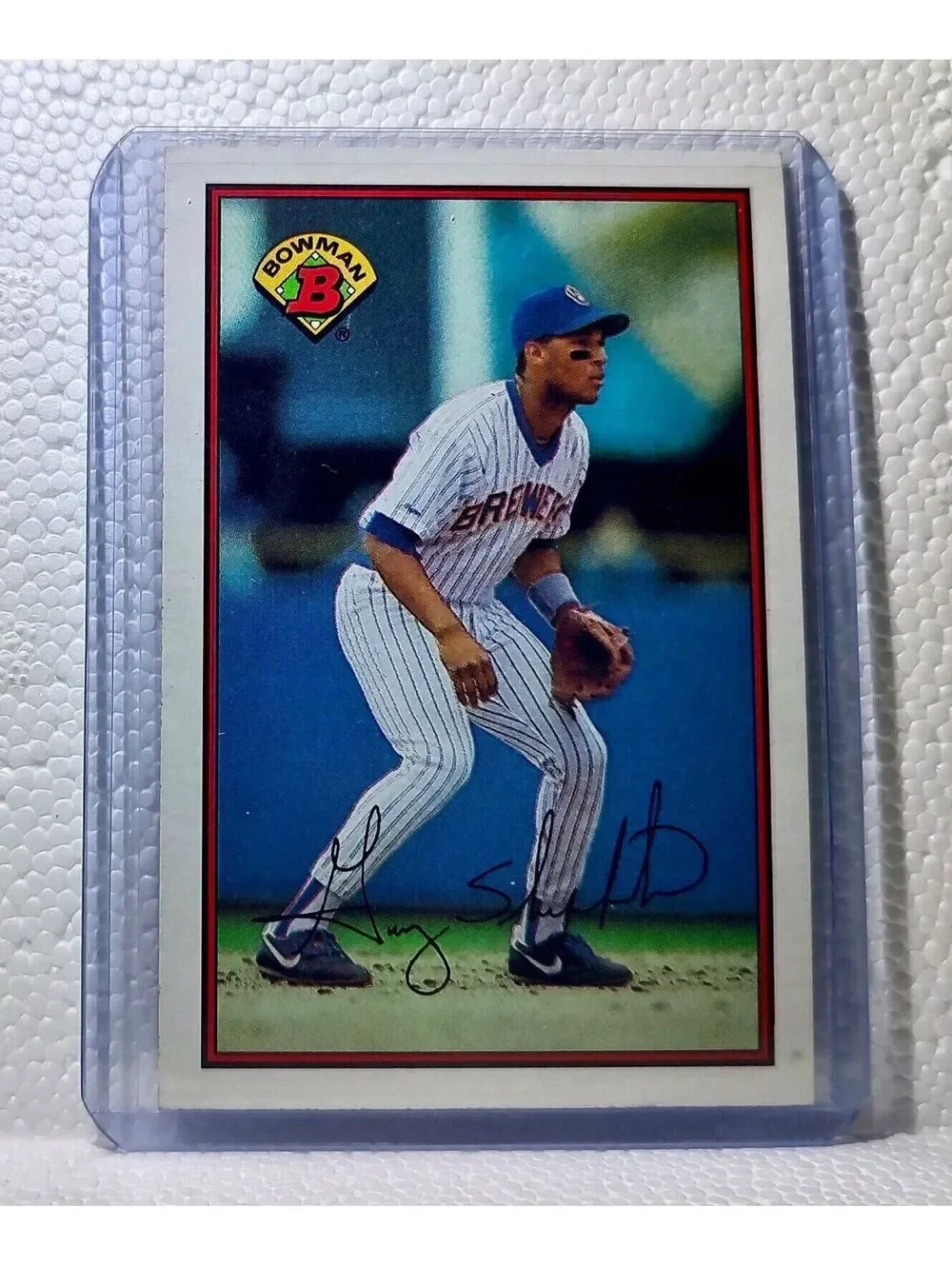 Gary Sheffield 1989 Bowman MLB #142 Baseball Card Milwaukee Brewers